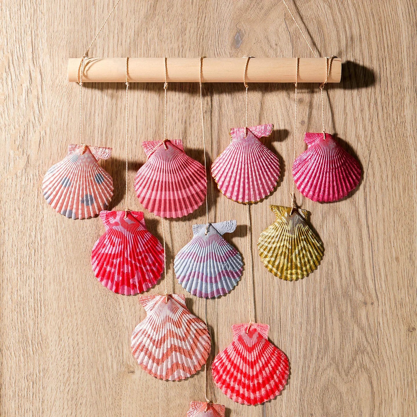 JOURNEY OF SOMETHING MAKE YOUR OWN SHELL WALL HANGING