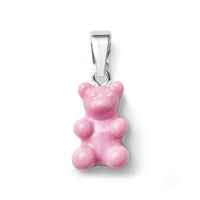 CRYSTAL HAZE NOSTALGIA BEAR: CANDY PINK / SILVER PLATED