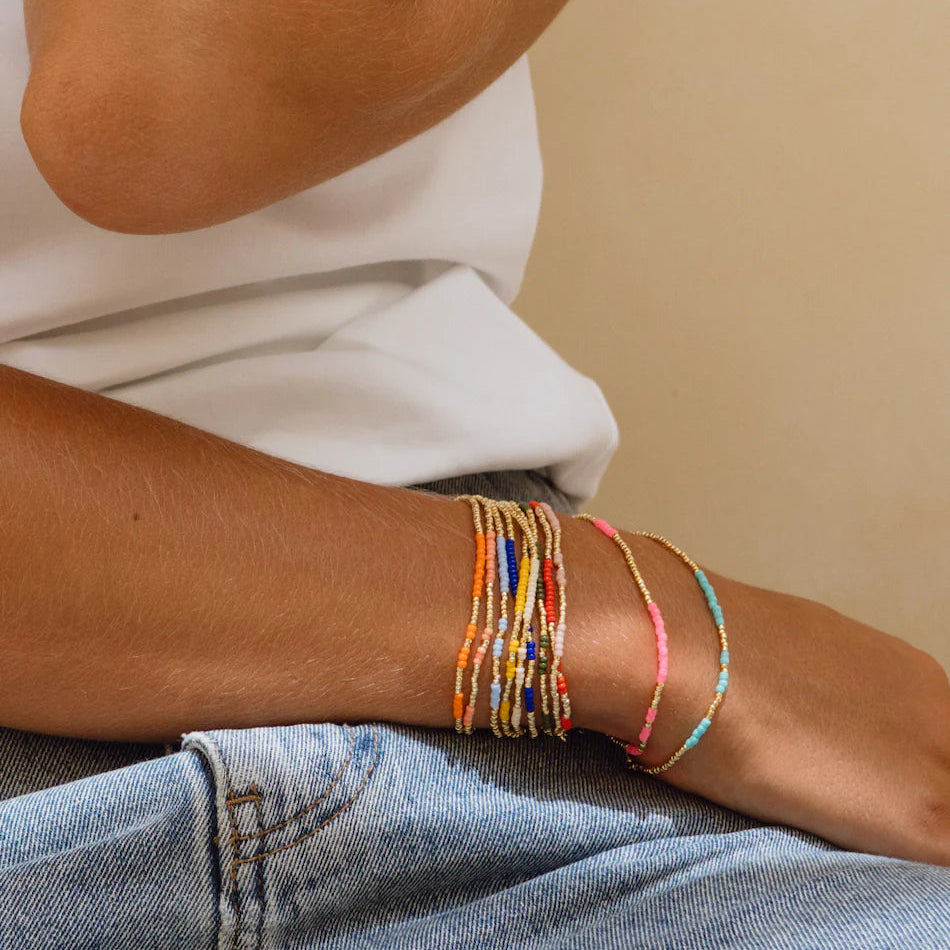 ANNI LU ASYM BRACELET: RED