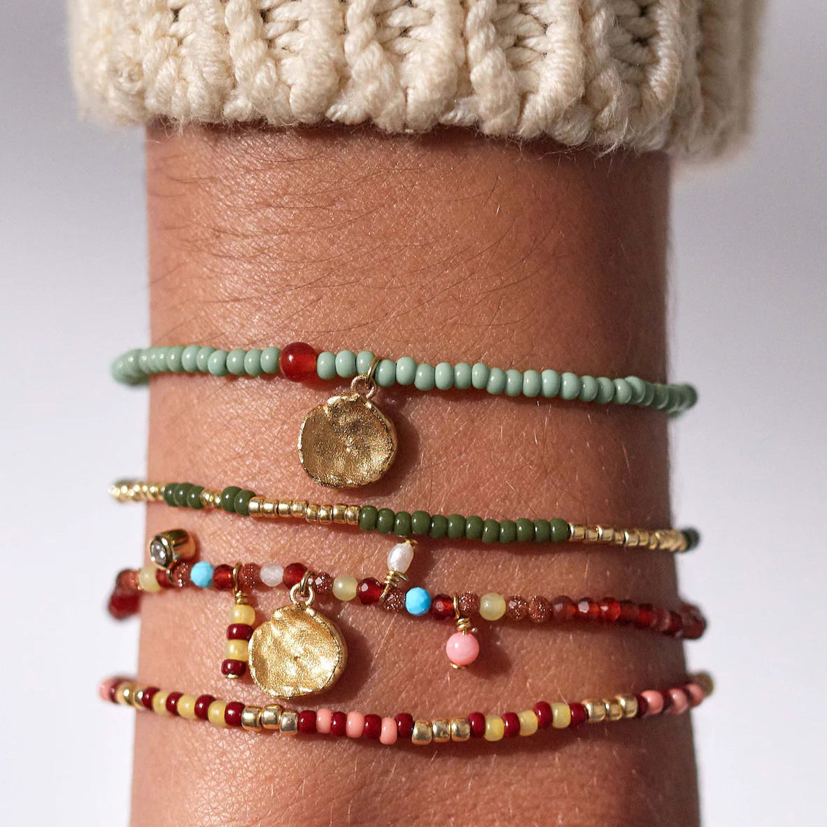 ANNI LU PEYOTE BRACELET