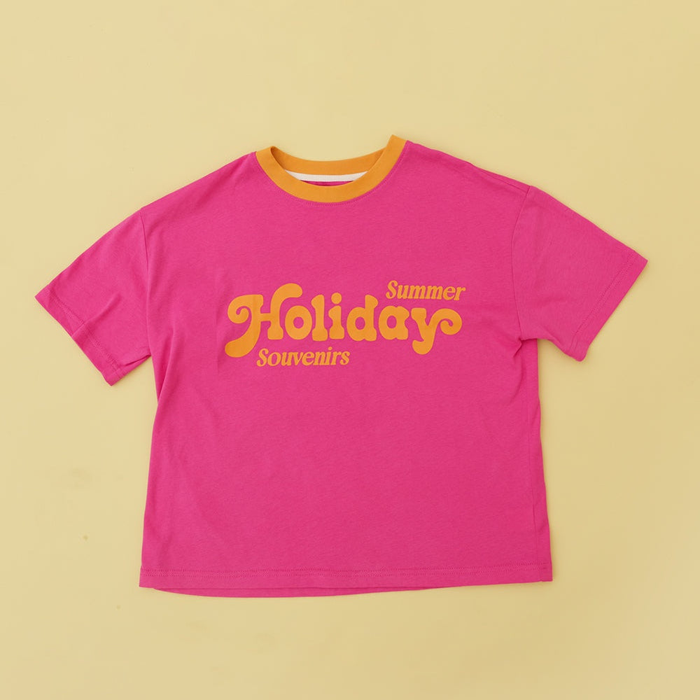 SMALL SWIM CLUB SUMMER HOLIDAY SOUVENIRS T-SHIRT