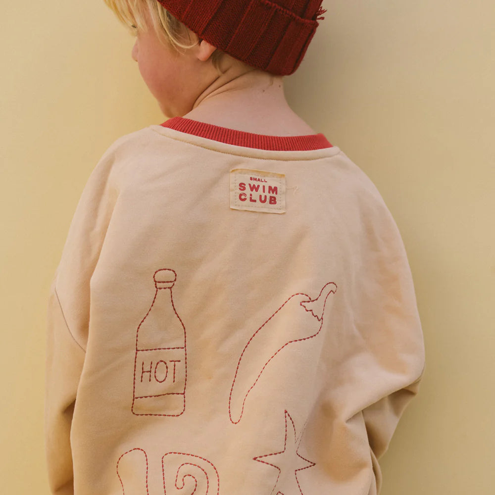 SMALL SWIM CLUB SPICY BUT NICEY PULLOVER