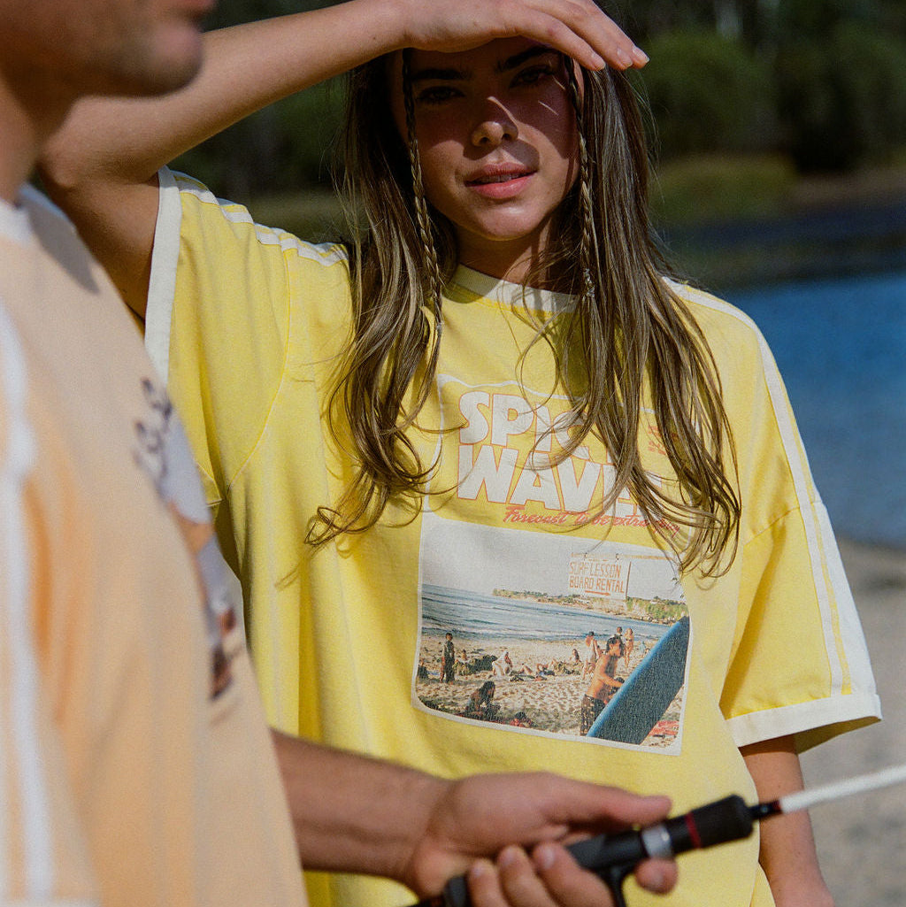 PRE ORDER SPICY DUGONG SPICY WAVES TEE