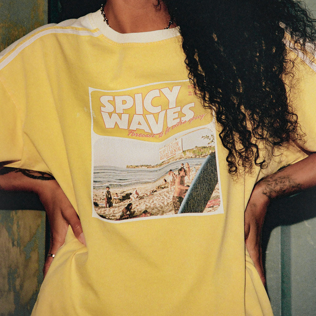 PRE ORDER SPICY DUGONG SPICY WAVES TEE