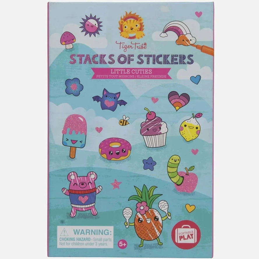 TIGER TRIBE STACKS OF STICKERS: LITTLE CUTIES