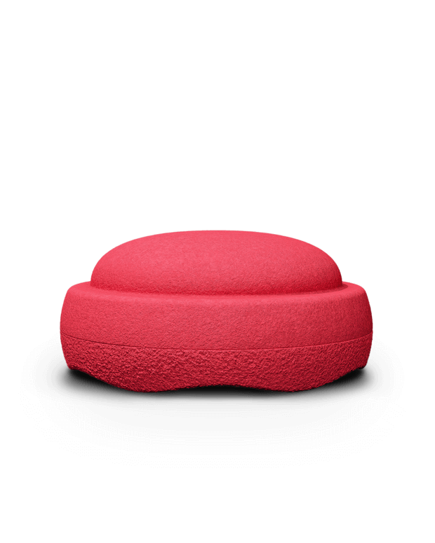 STAPELSTEIN BALANCE STEPPING STONES: ORIGINAL SINGLE, Red