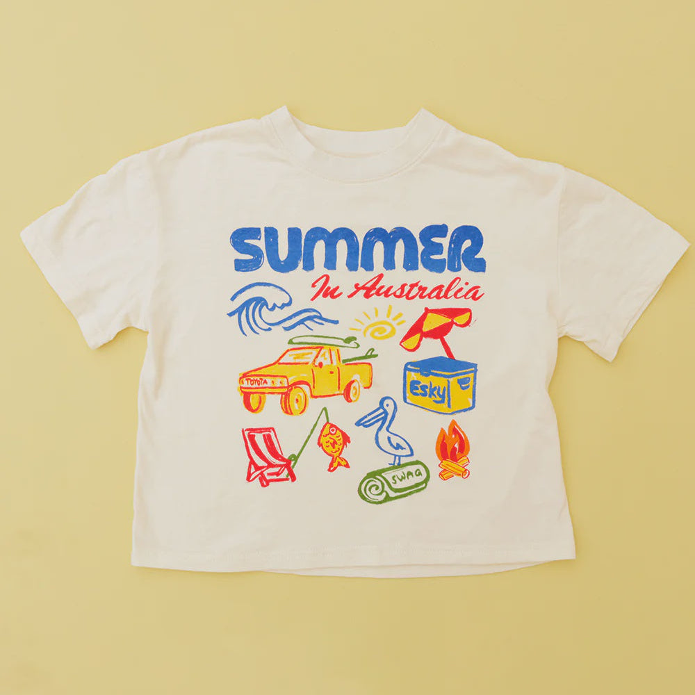 SMALL SWIM CLUB SUMMER IN AUSTRALIA T-SHIRT
