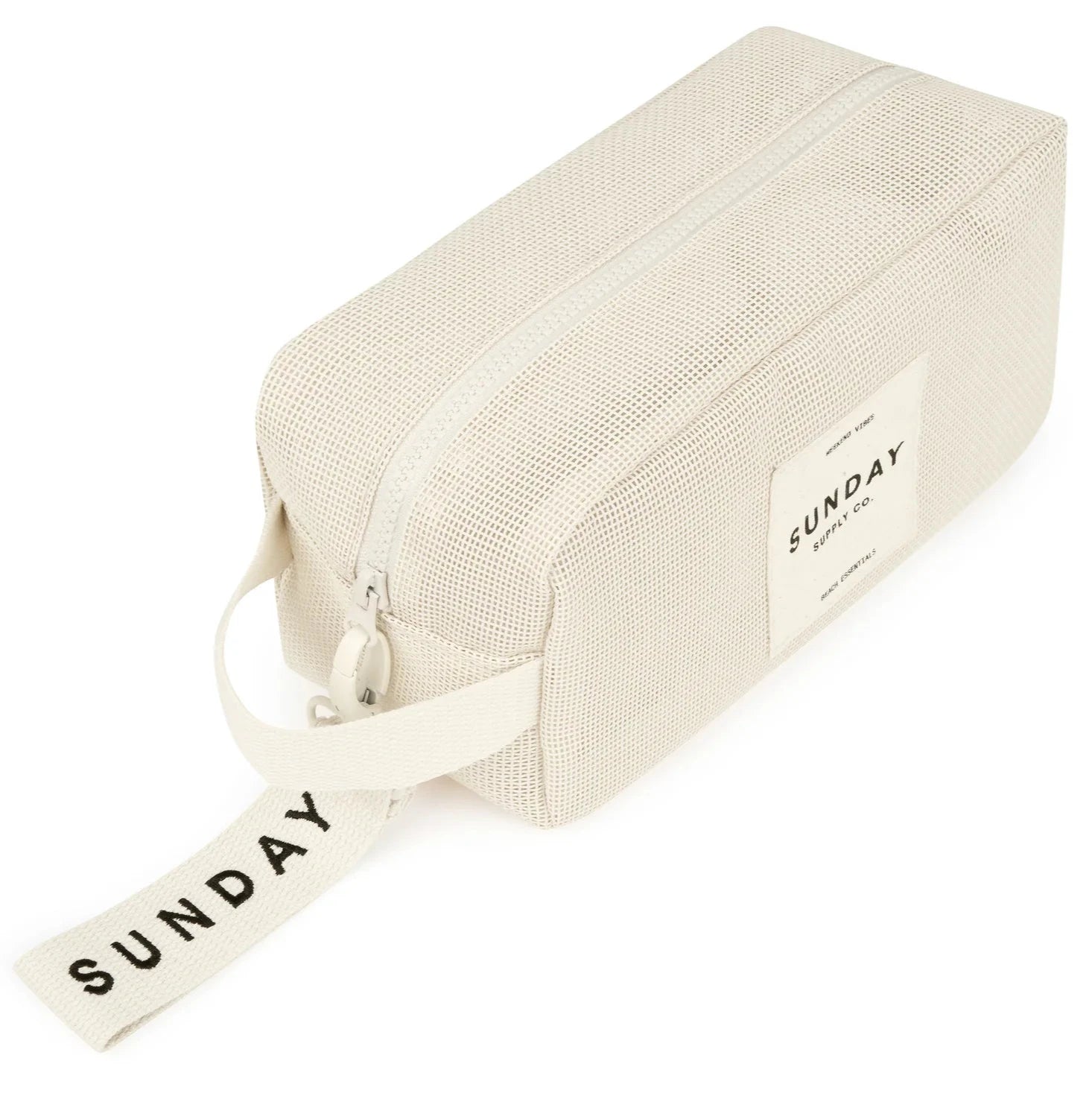 SUNDAY SUPPLY CO MESH ACCESSORIES POUCH: DUNE