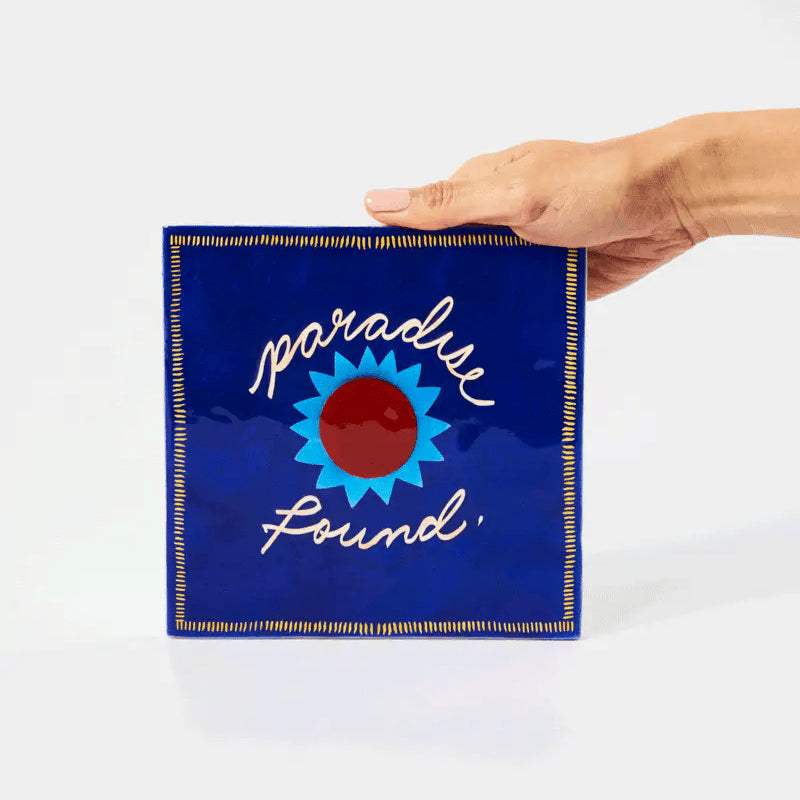 J & CO SUPERETTE PARADISE TILE: BLUE