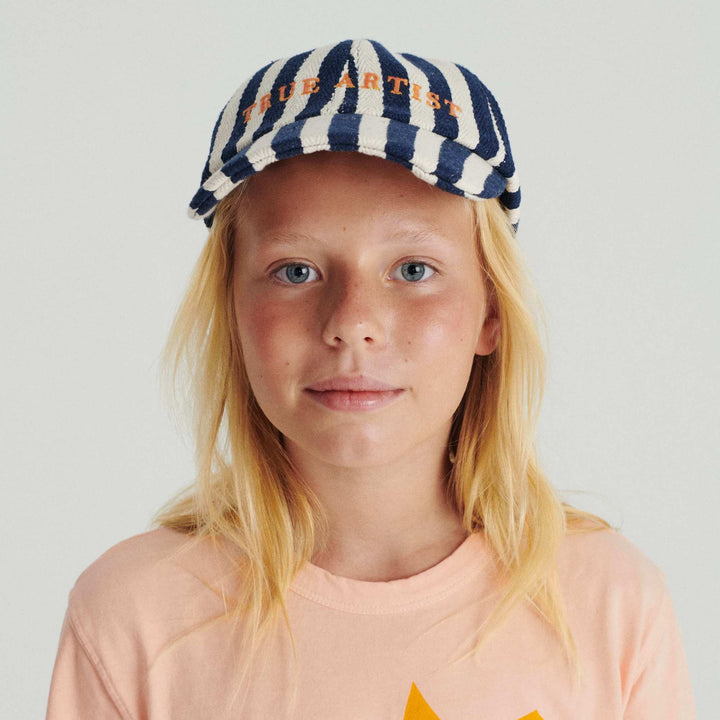 TRUE ARTIST CAP Nº01: NAVY BLUE STRIPES
