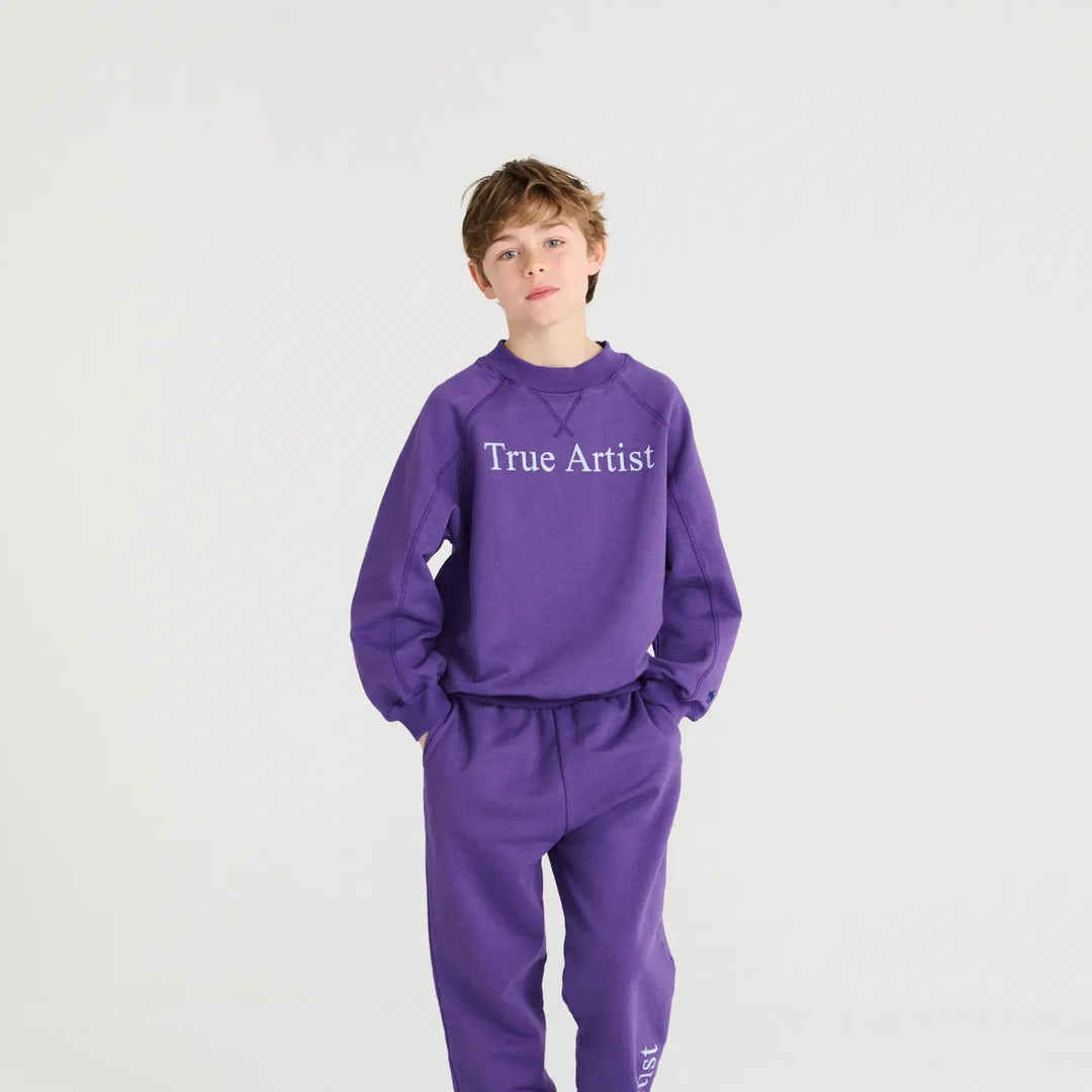 TRUE ARTIST SWEATSHIRT Nº01: VIOLET INDIGO