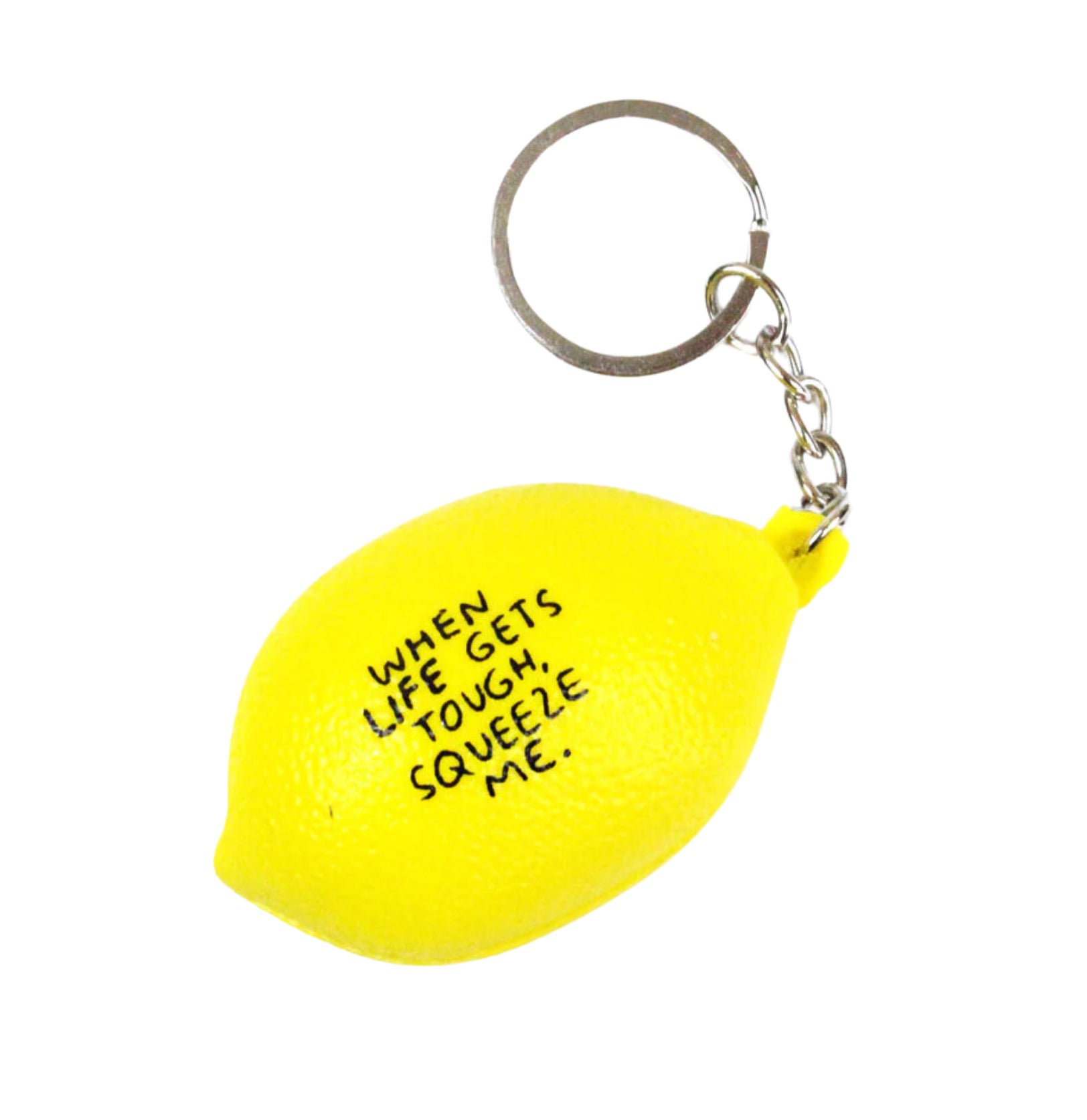 PEOPLE I'VE LOVED LEMON STRESS BALL KEYCHAIN