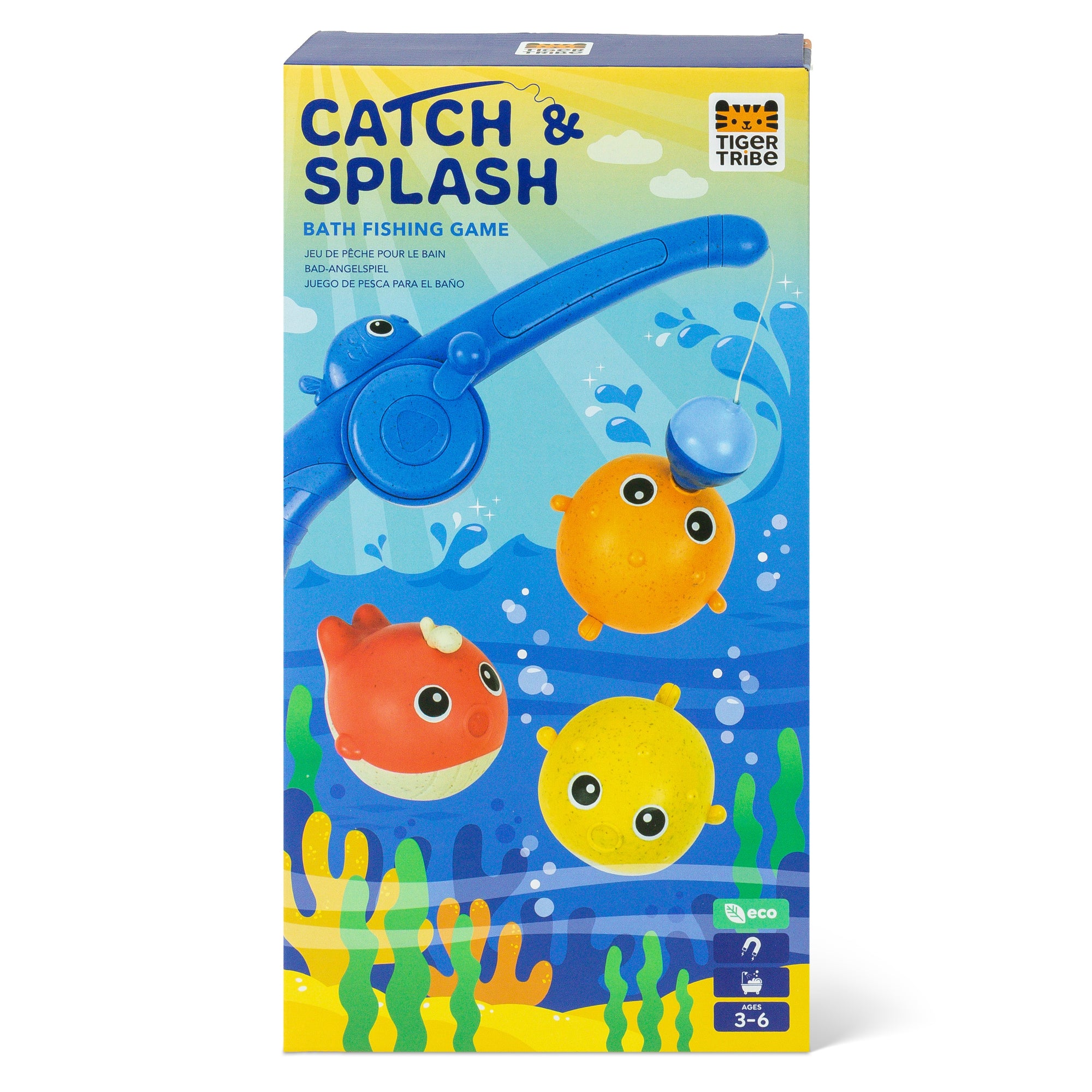 TIGER TRIBE CATCH & SPLASH: BATH FISHING GAME