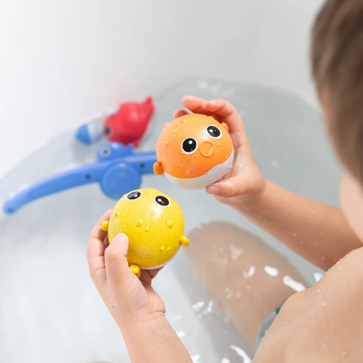 TIGER TRIBE CATCH &amp; SPLASH: BATH FISHING GAME