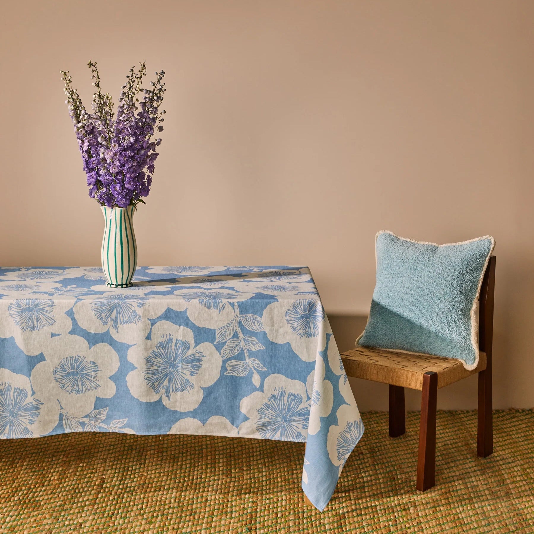 BONNIE AND NEIL TABLECLOTH: JARDIN DOVE
