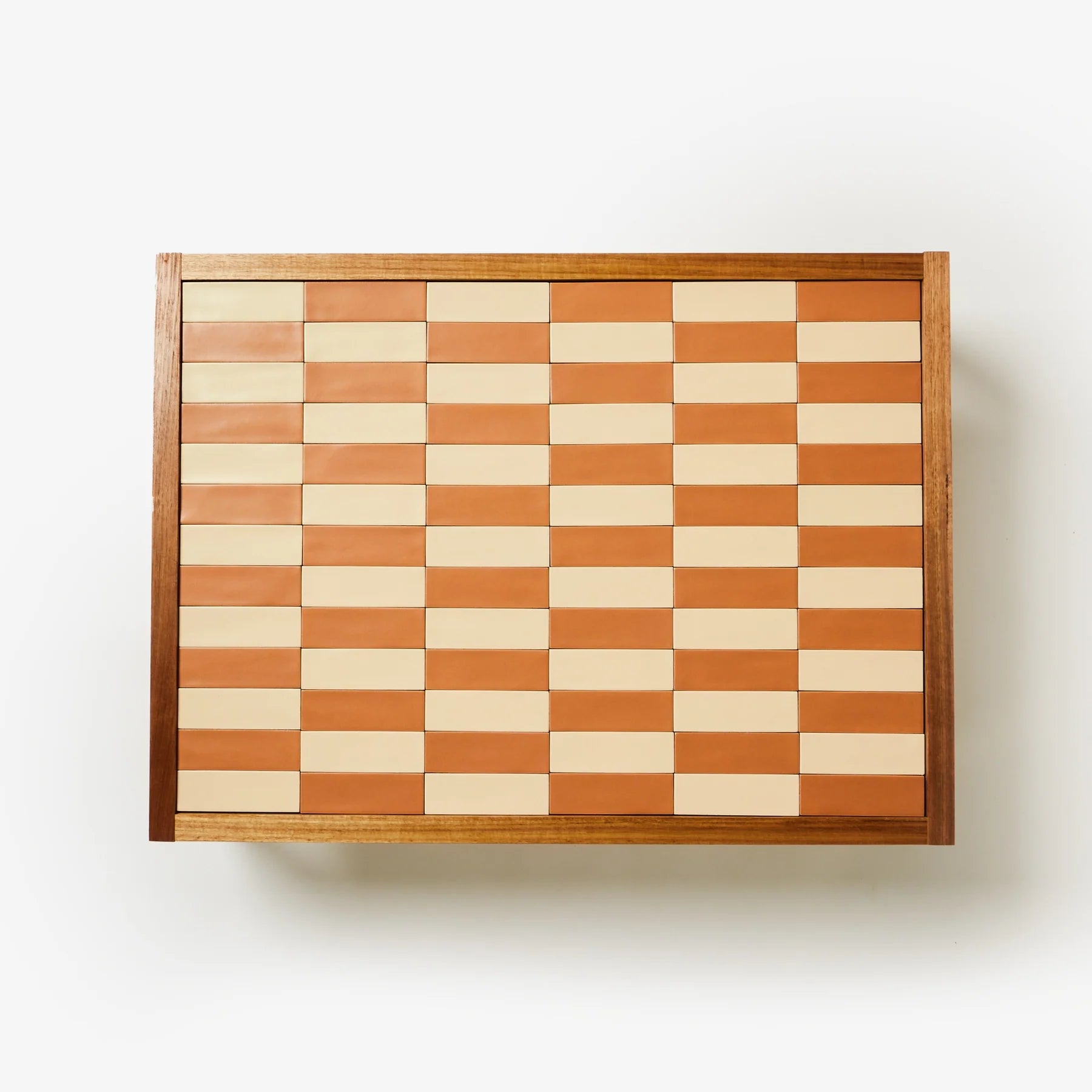 BONNIE AND NEIL TILED COFFEE TABLE: BLUSH TERRACOTTA