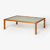 BONNIE AND NEIL TILED COFFEE TABLE: BLUE GREEN