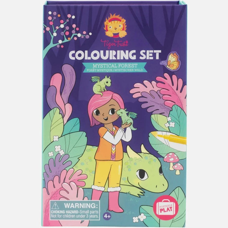 TIGER TRIBE COLOURING SET: MYSTICAL FOREST