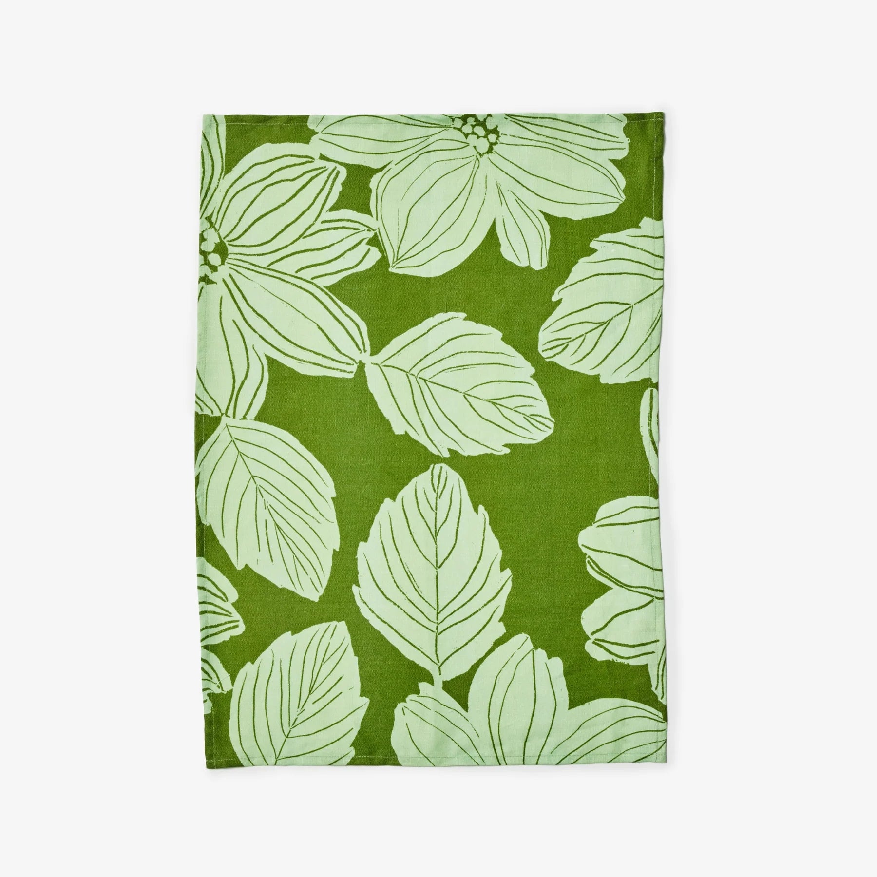 BONNIE AND NEIL MARGOT TEA TOWEL: GREEN