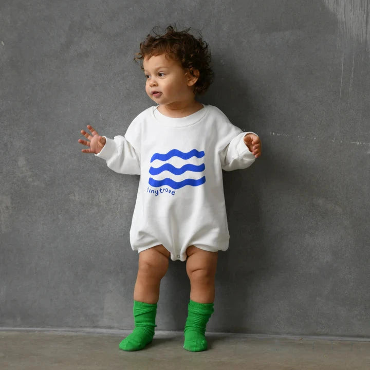 TINY TROVE WAVE ROMPER