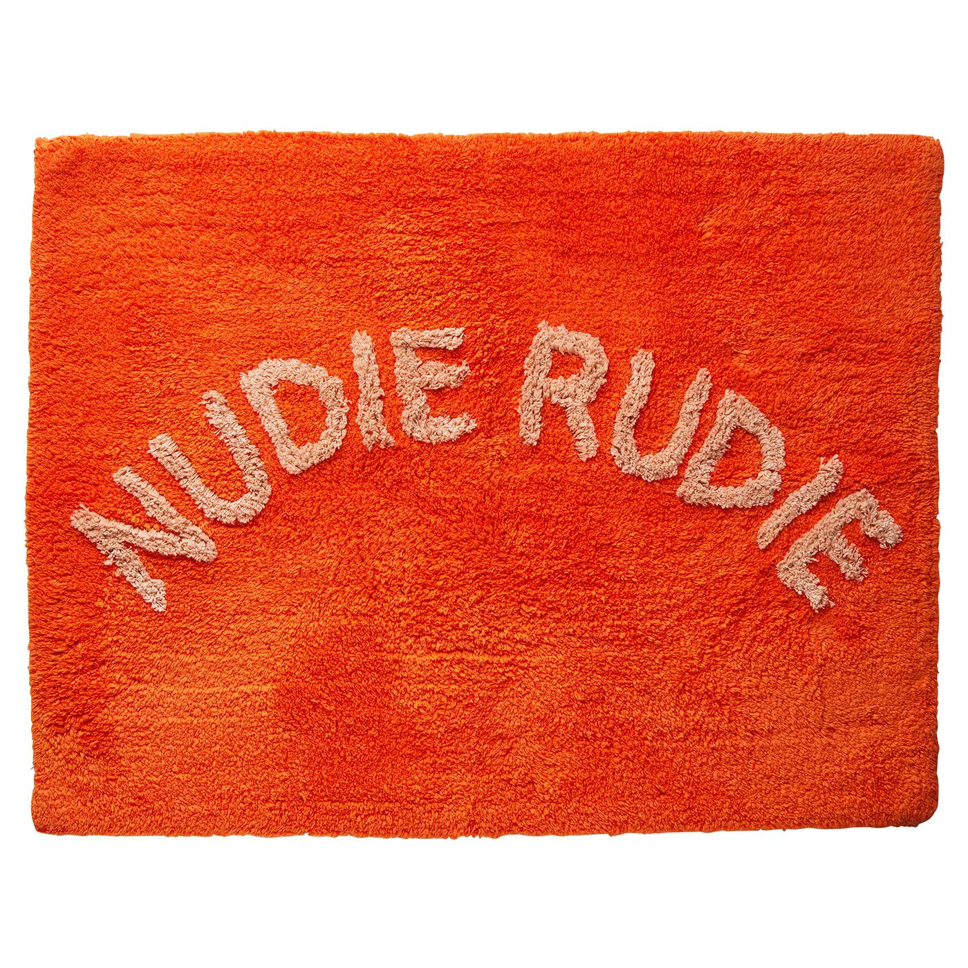 SAGE & CLARE TULA NUDIE BATH MAT: TANGERINE