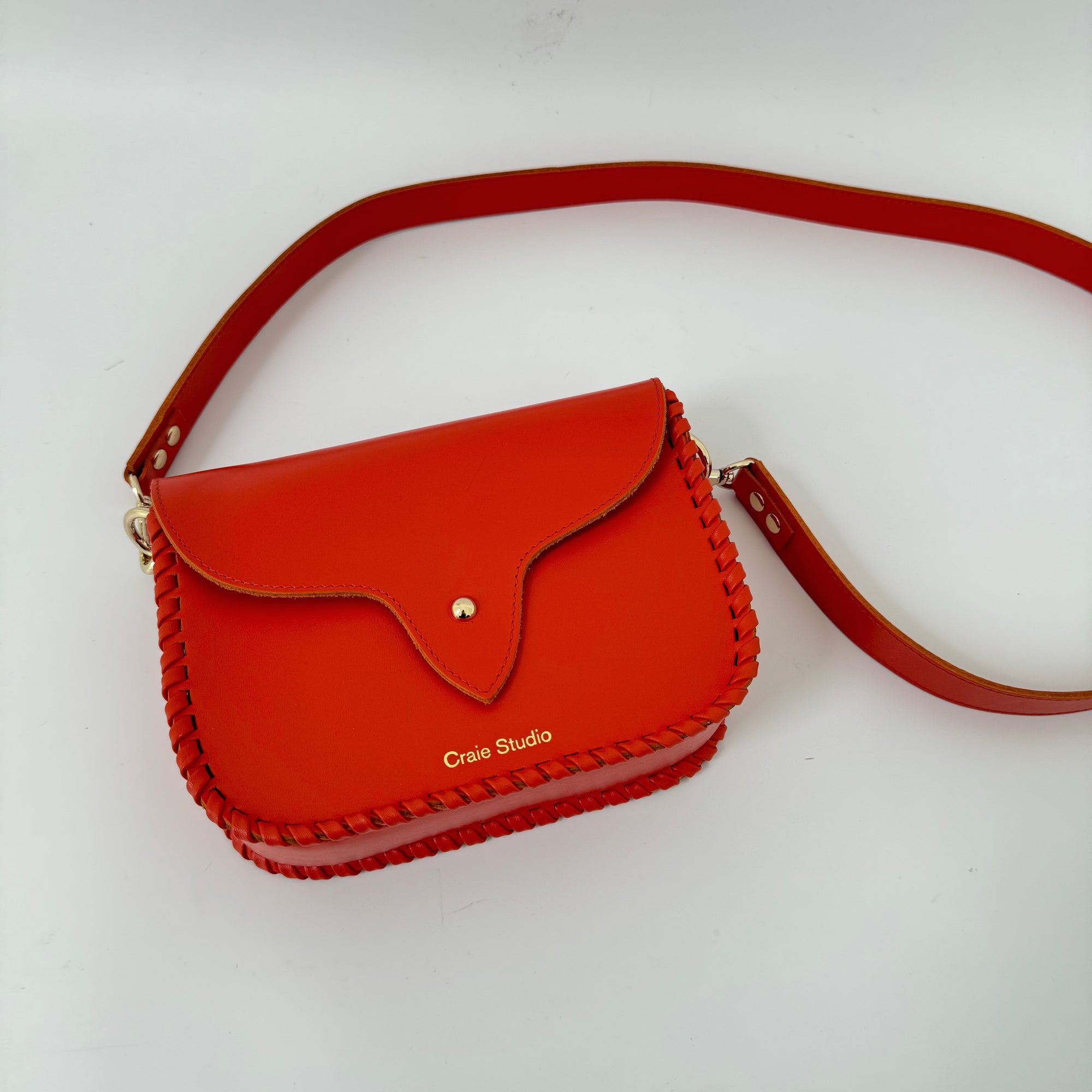 CRAIE STUDIO WEST BAG: ROUGE