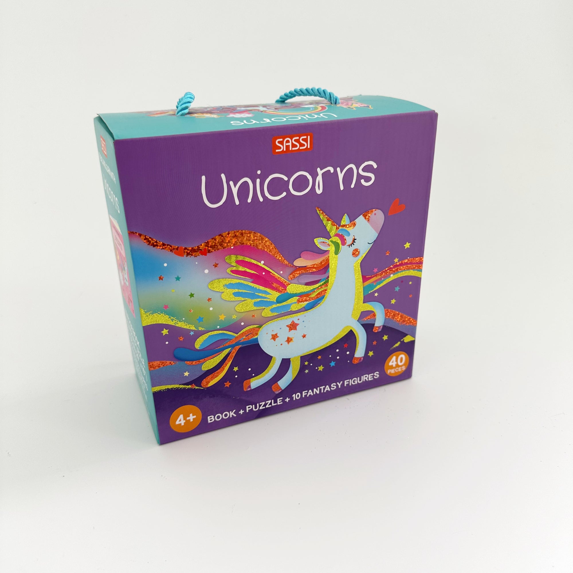 SASSI 3D PUZZLE AND BOOK SET: UNICORN