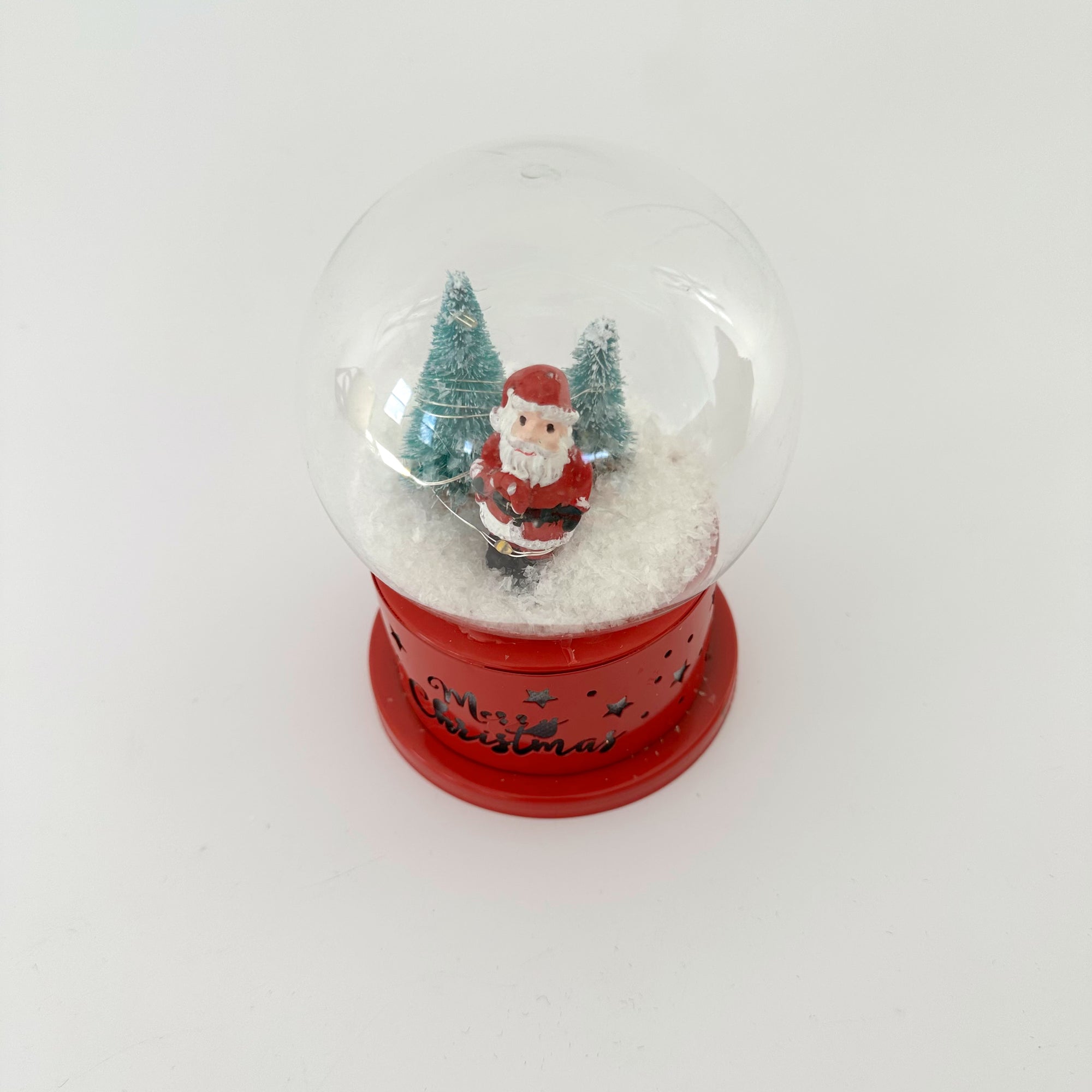 SANTA SNOW GLOBE