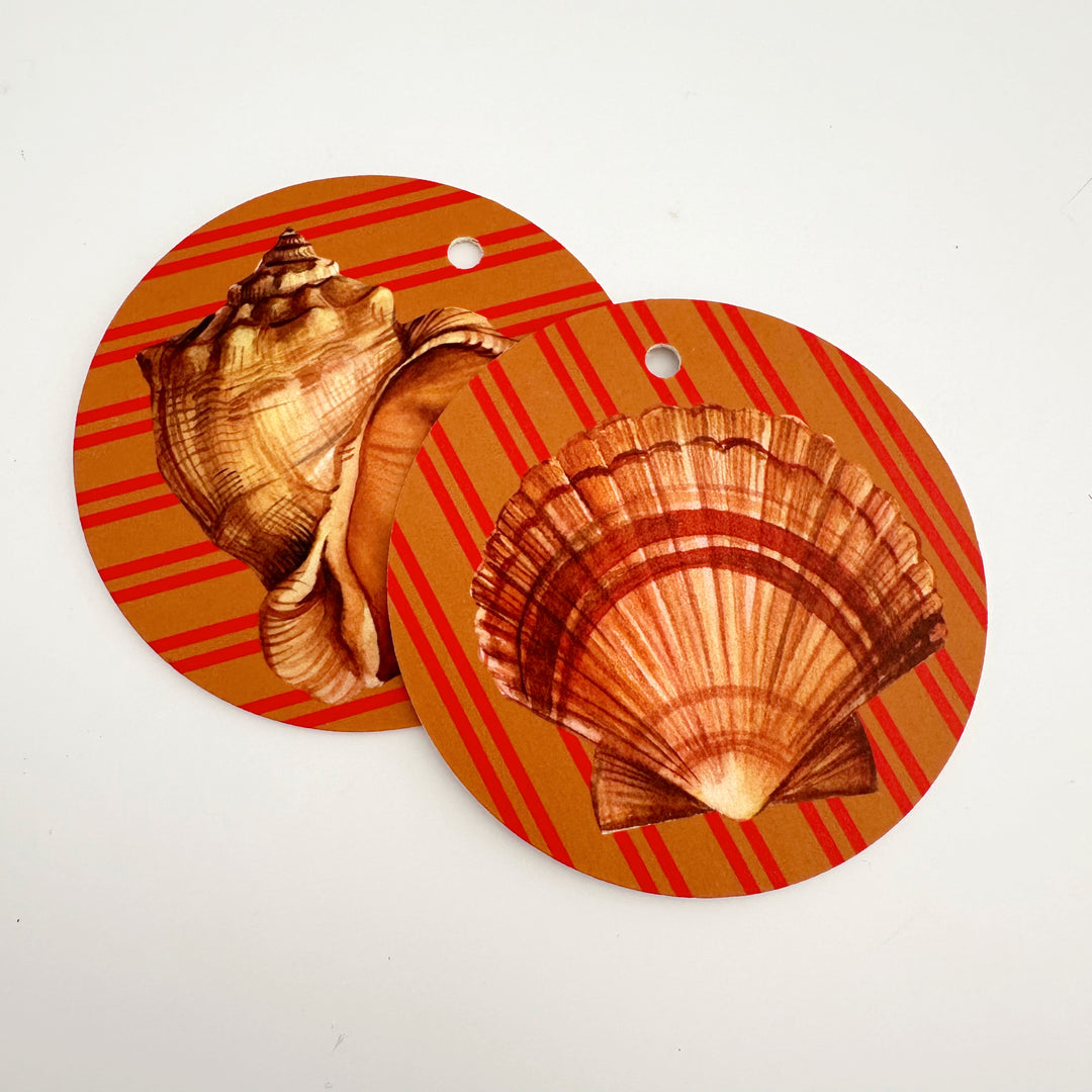 CC CONCH SHELL GIFT TAG