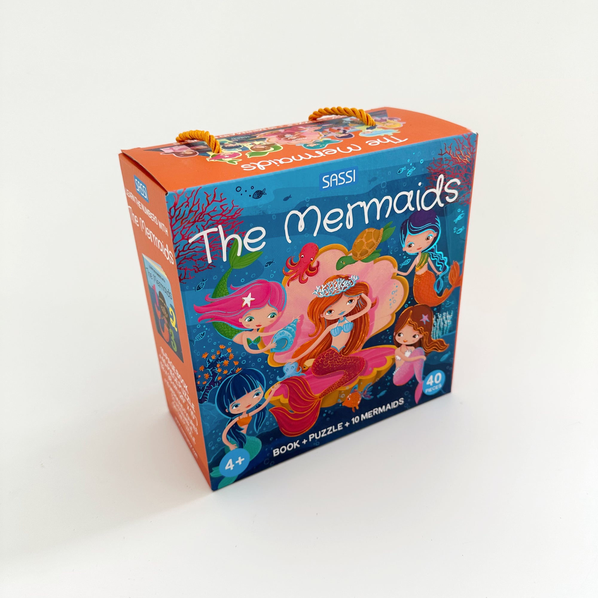 SASSI 3D PUZZLE AND BOOK SET: MERMAIDS