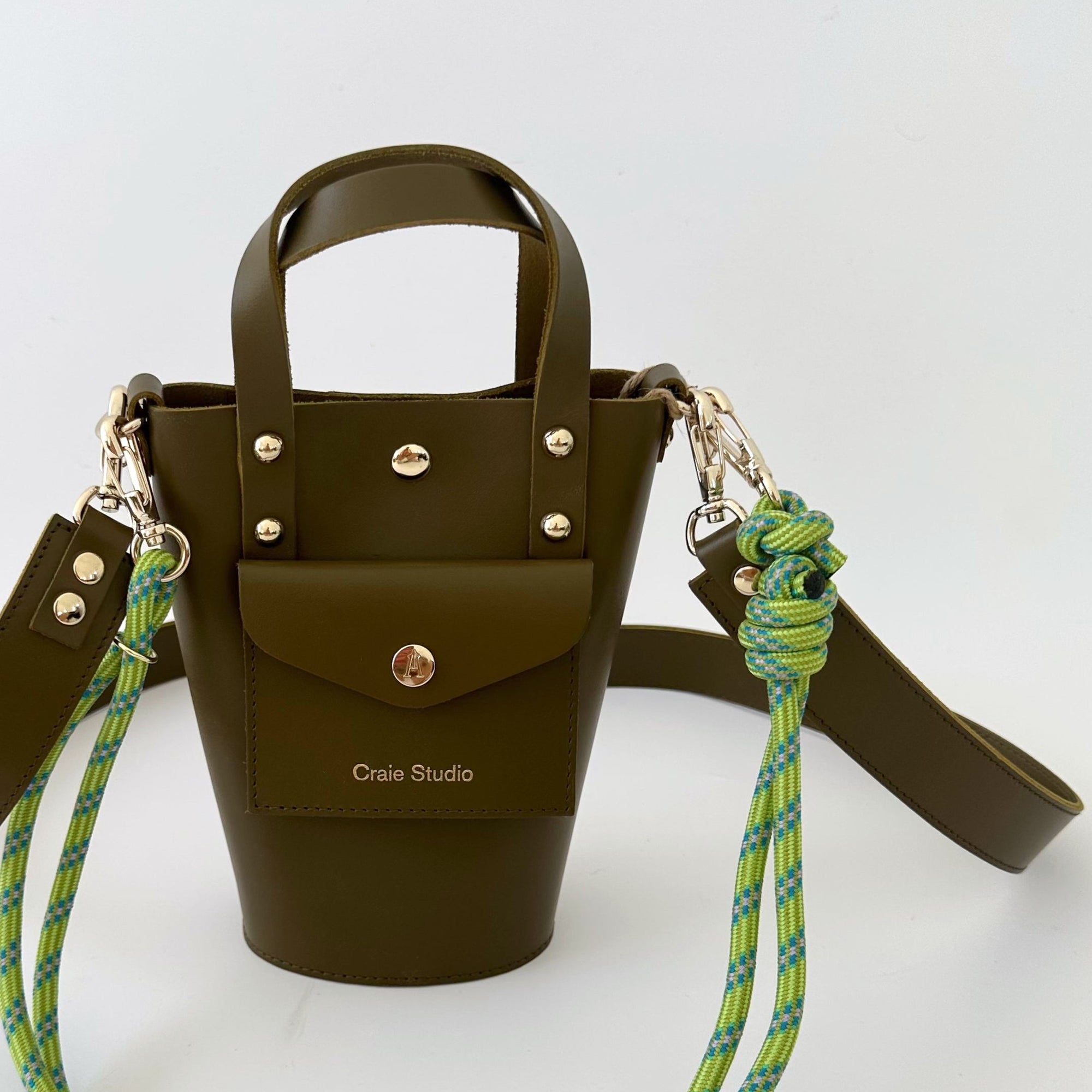 CRAIE STUDIO NONO BAG: KHAKI