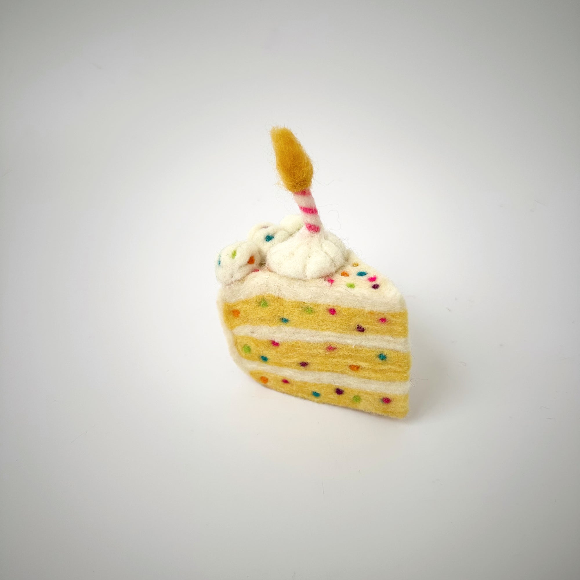 TARA TREASURES FELT CONFETTI CAKE SLICE