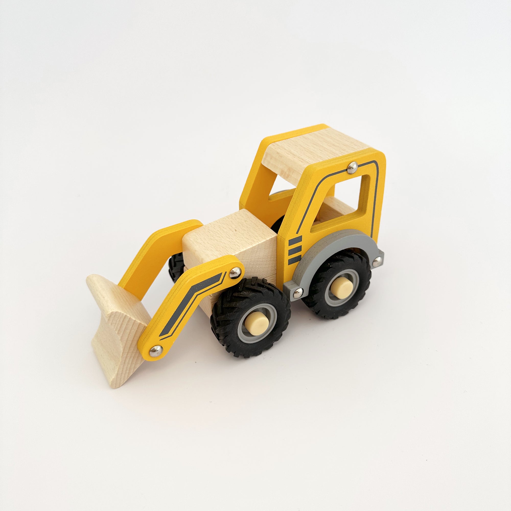 CONSTRUCTION TRUCK WITH RUBBER WHEELS