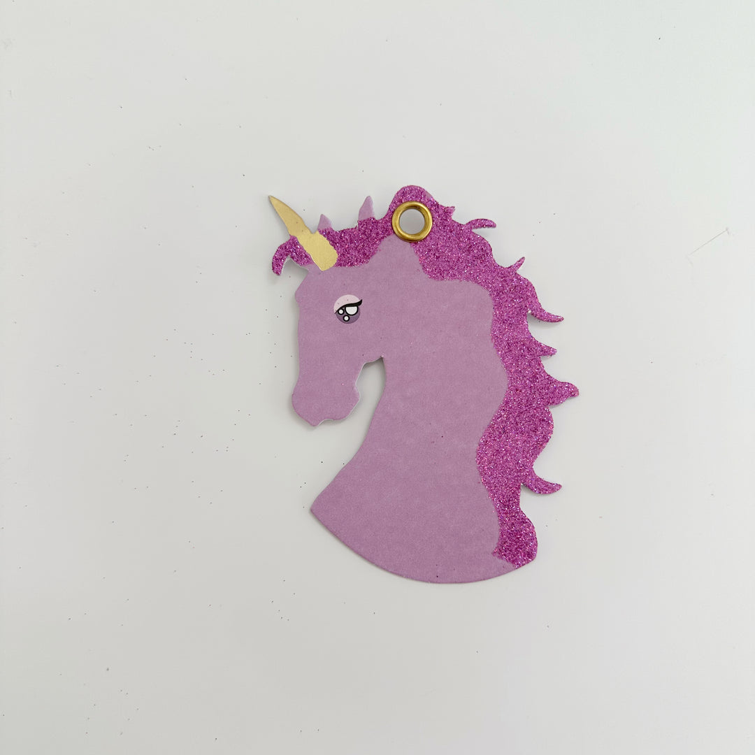 GLITTER GIFT TAG