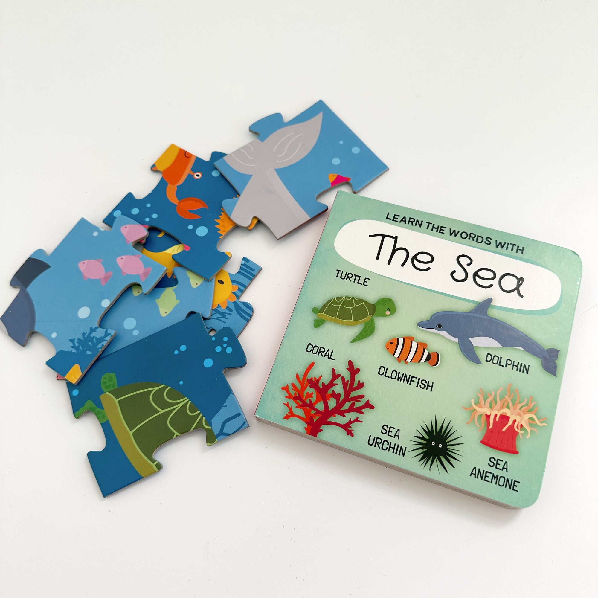 SASSI 3D PUZZLE AND BOOK SET: THE SEA