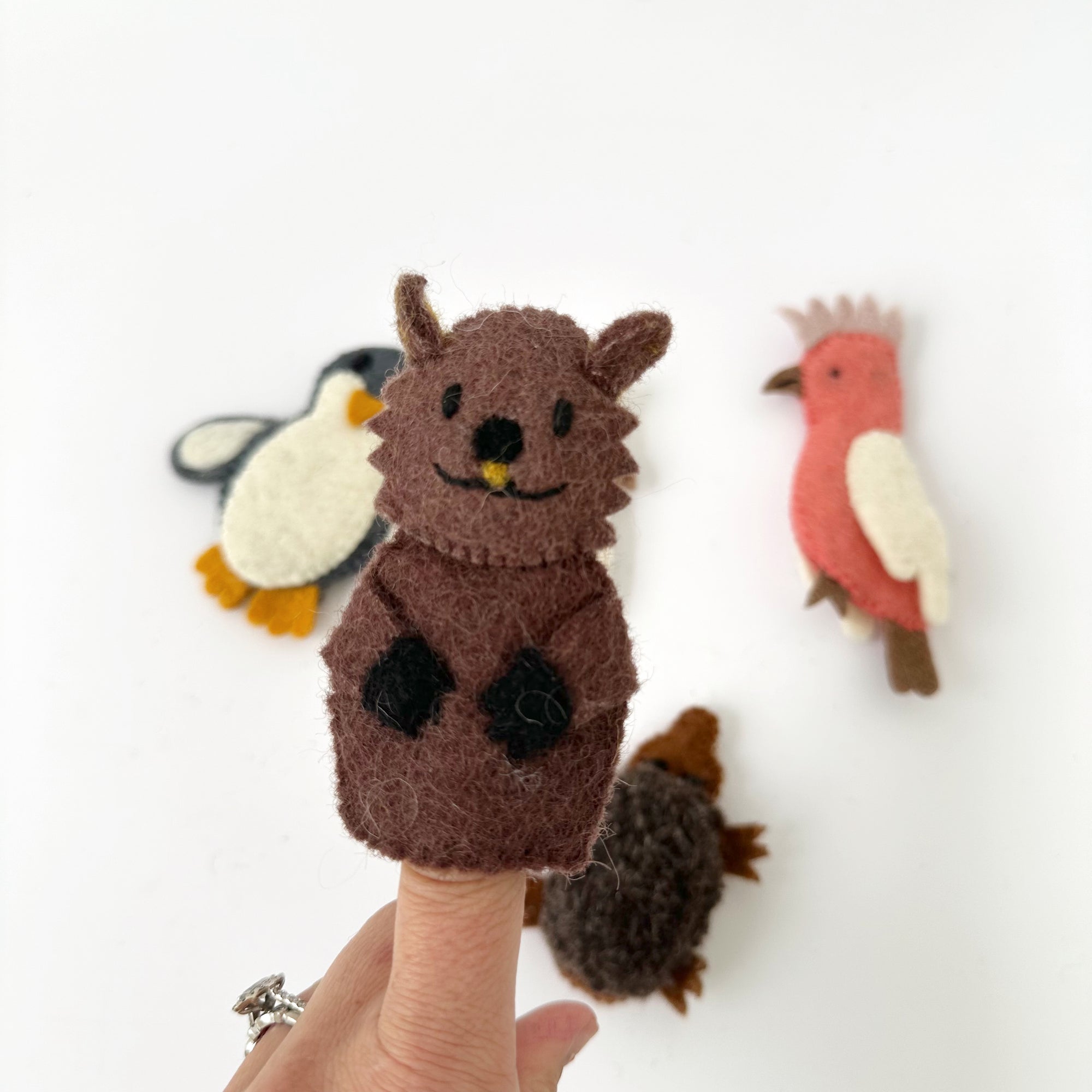 TARA TREASURES AUSTRALIAN ANIMALS B: FINGER PUPPET SET