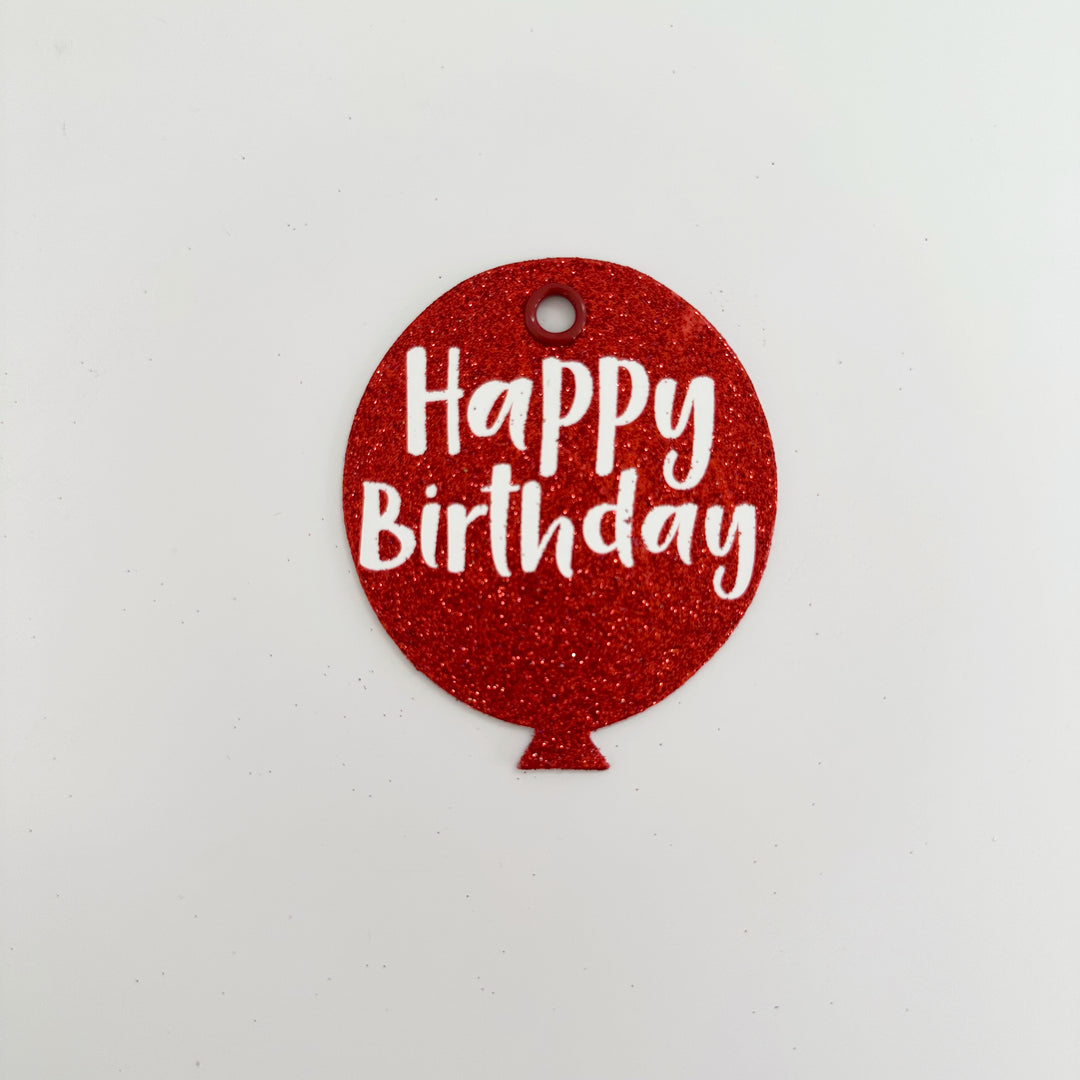 GLITTER GIFT TAG