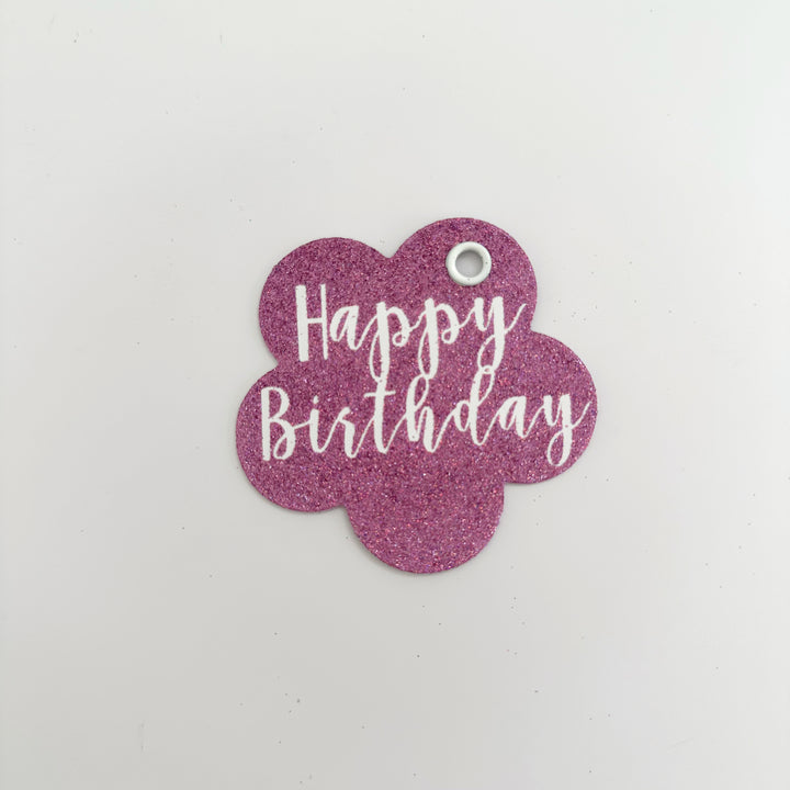 GLITTER GIFT TAG