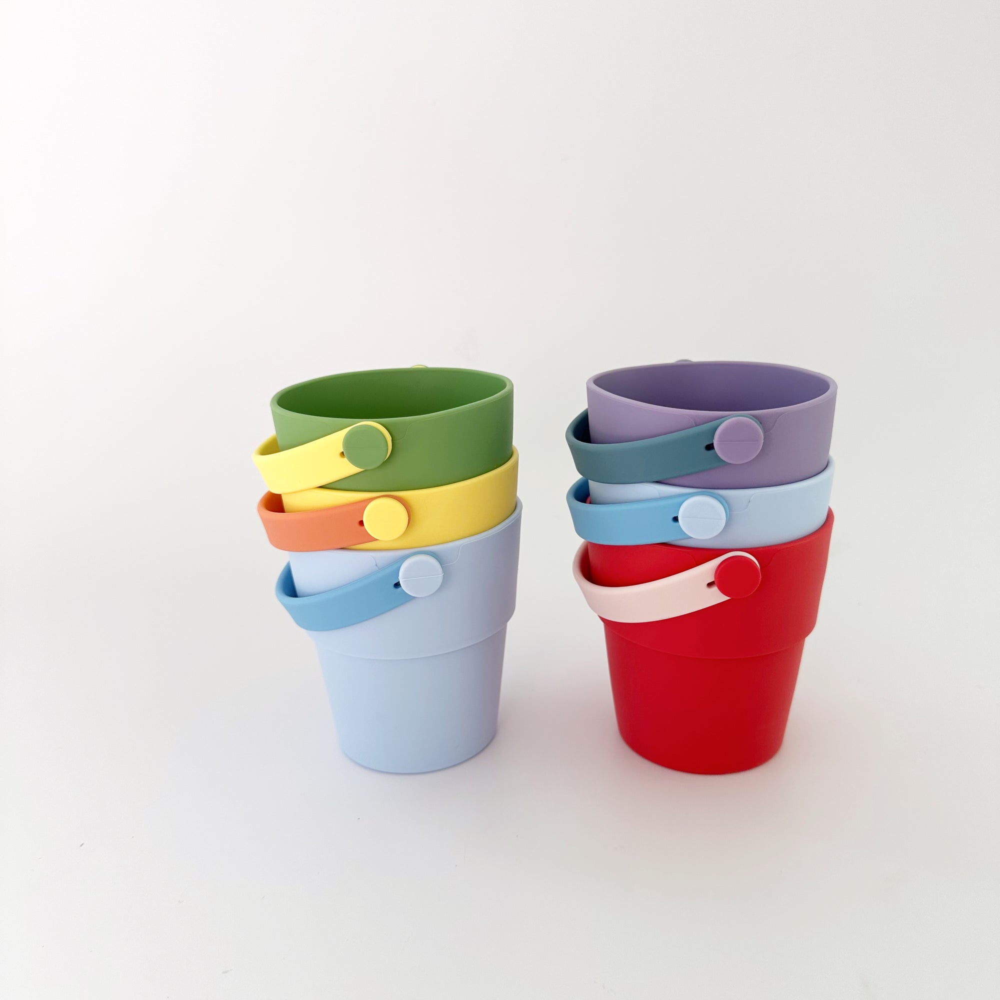 SILICONE SHOWER BUCKETS 3PC