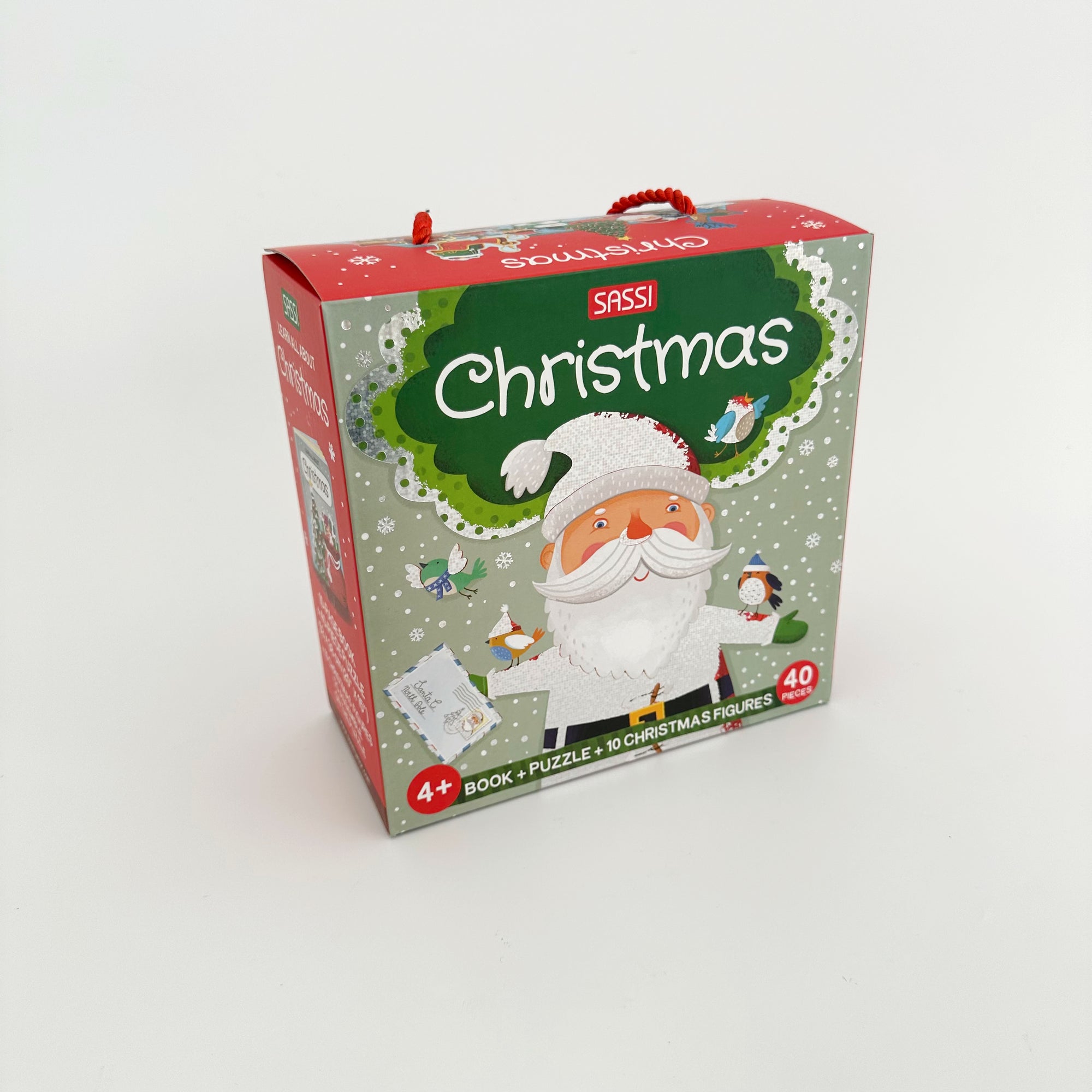 SASSI 3D PUZZLE AND BOOK SET: CHRISTMAS