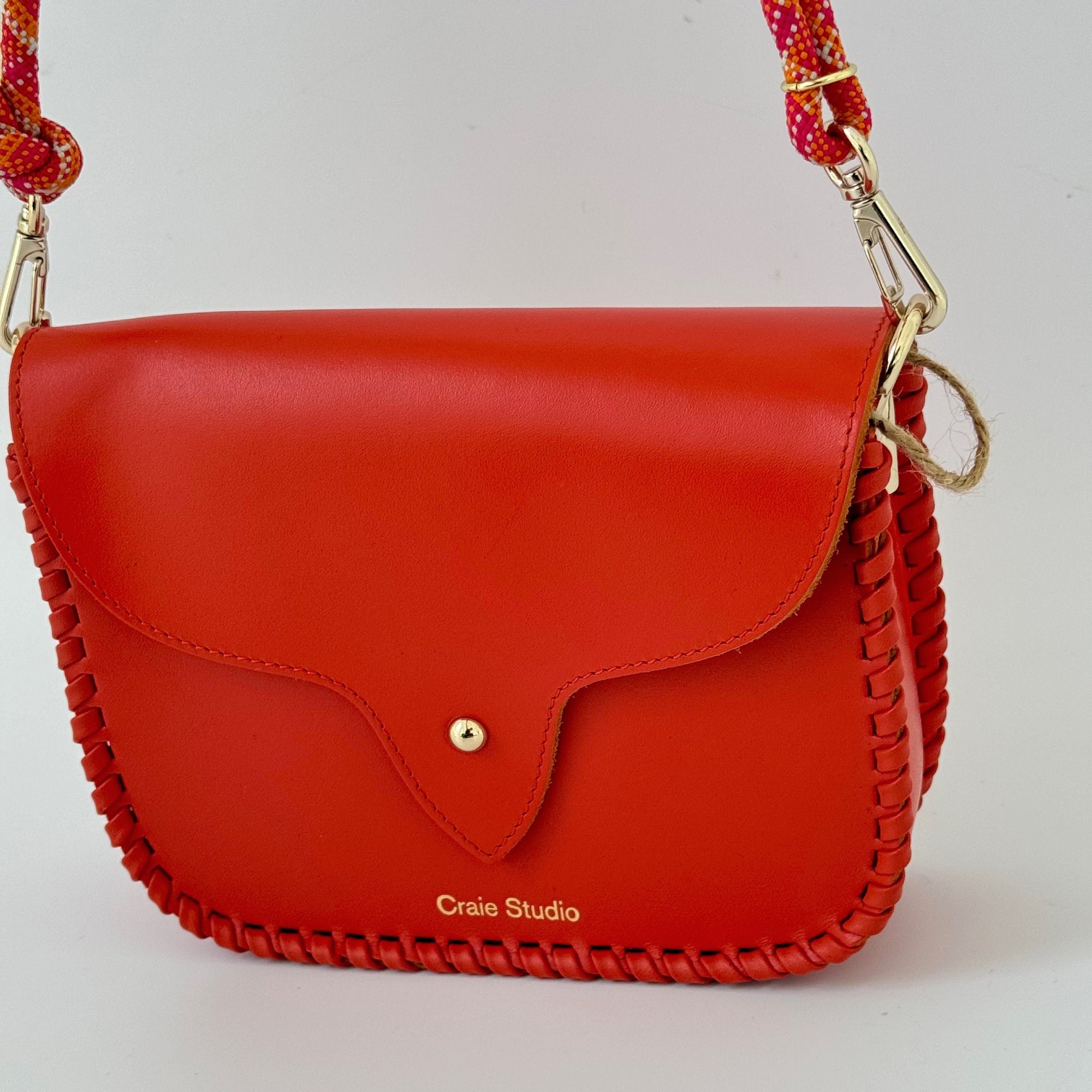 CRAIE STUDIO WEST BAG: ROUGE