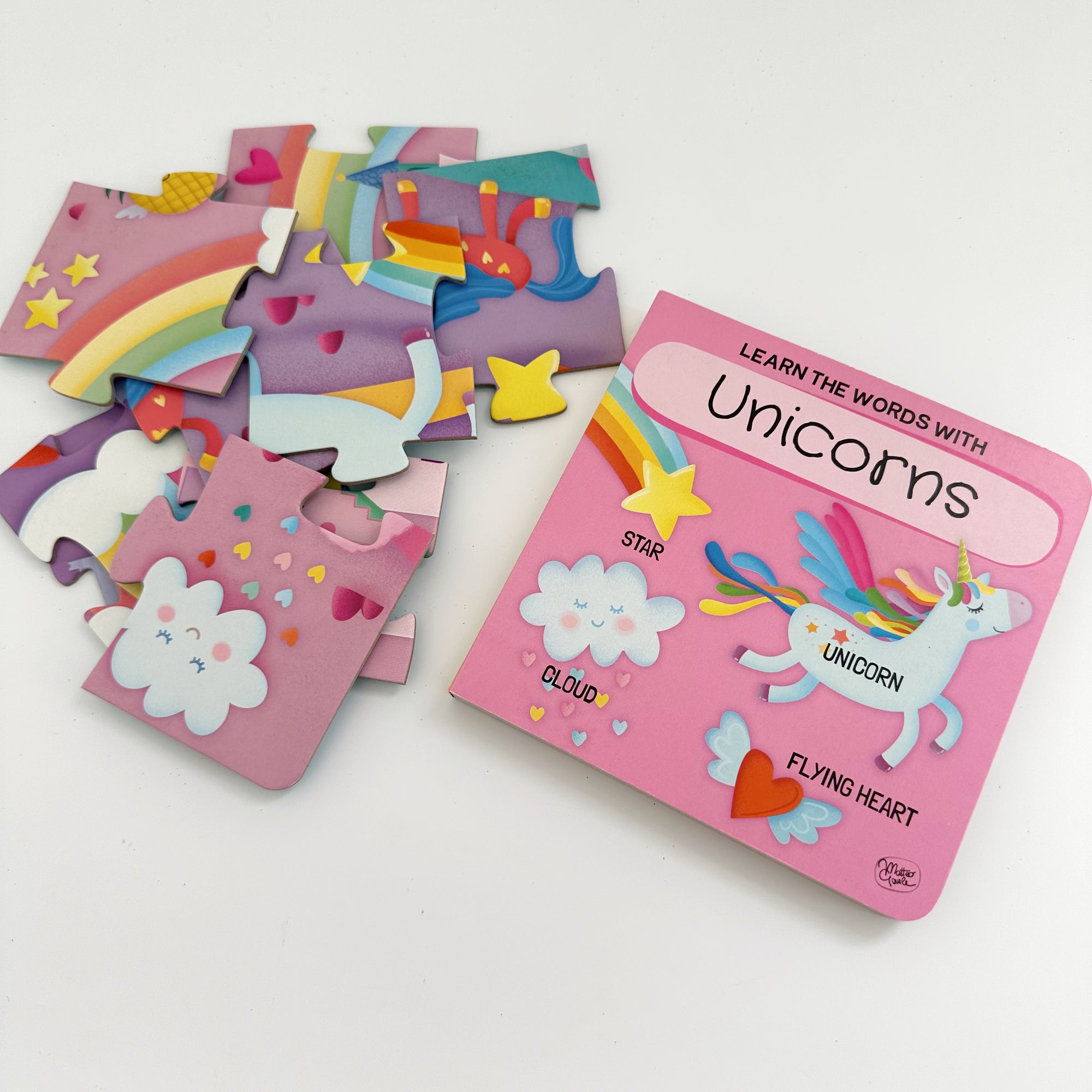 SASSI 3D PUZZLE AND BOOK SET: UNICORN