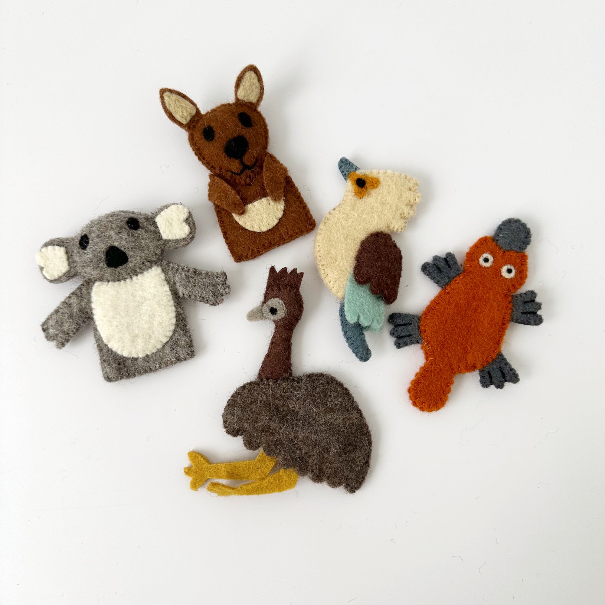 TARA TREASURES AUSTRALIAN ANIMALS A: FINGER PUPPET SET