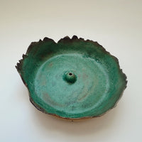 THE CLAY SOCIETY ABSTRACT INCENSE HOLDER