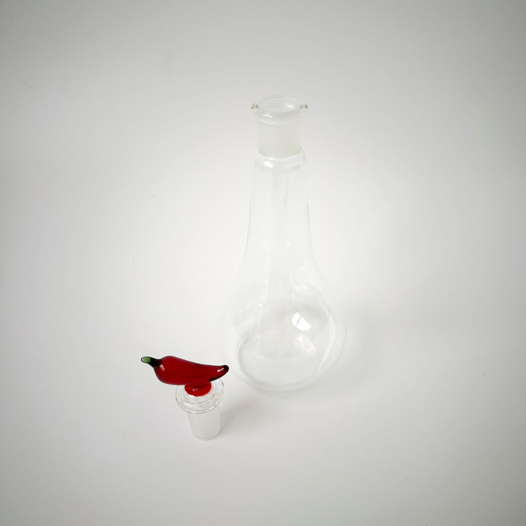 CHILLI GLASS OIL BOTTLE