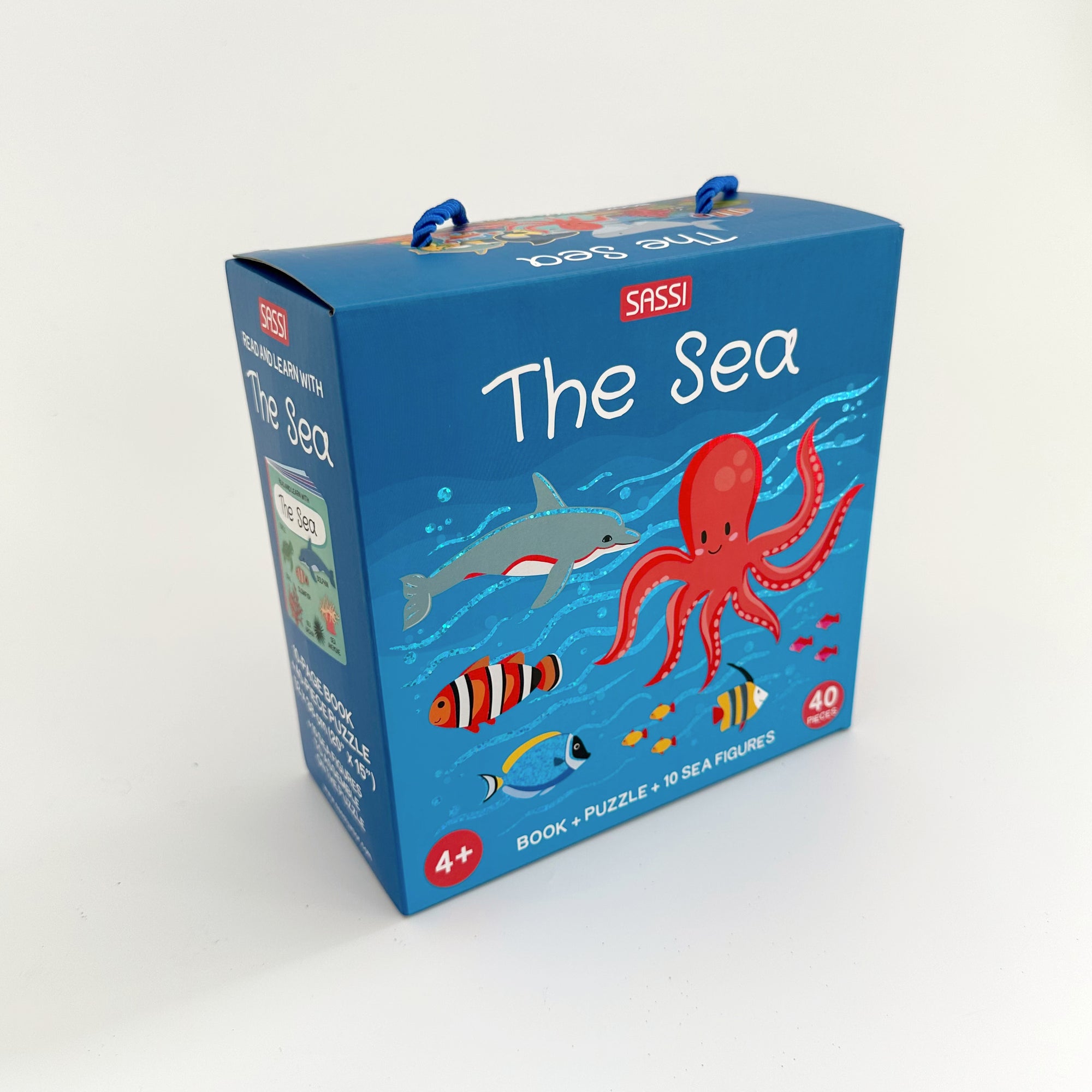 SASSI 3D PUZZLE AND BOOK SET: THE SEA