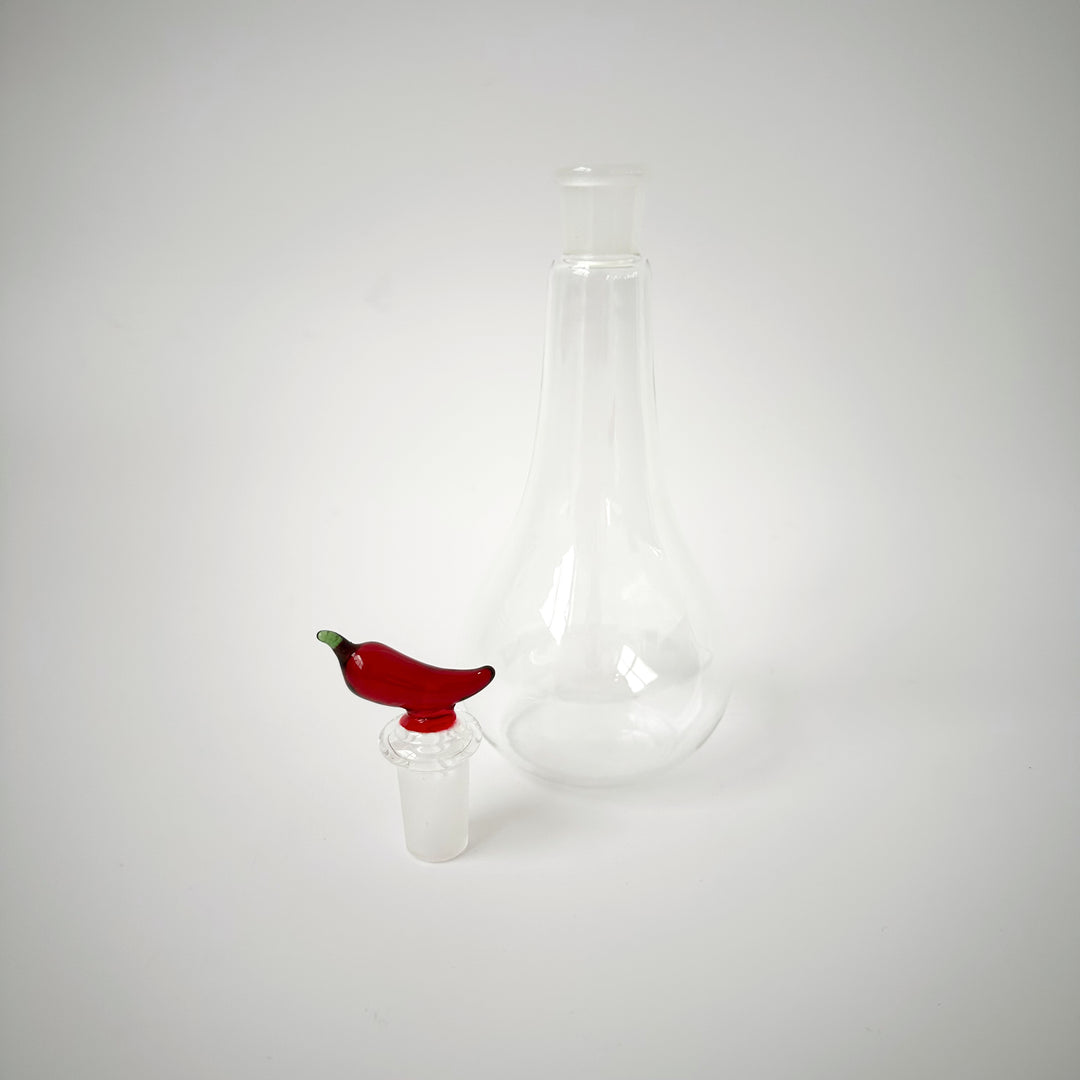 CHILLI GLASS OIL BOTTLE