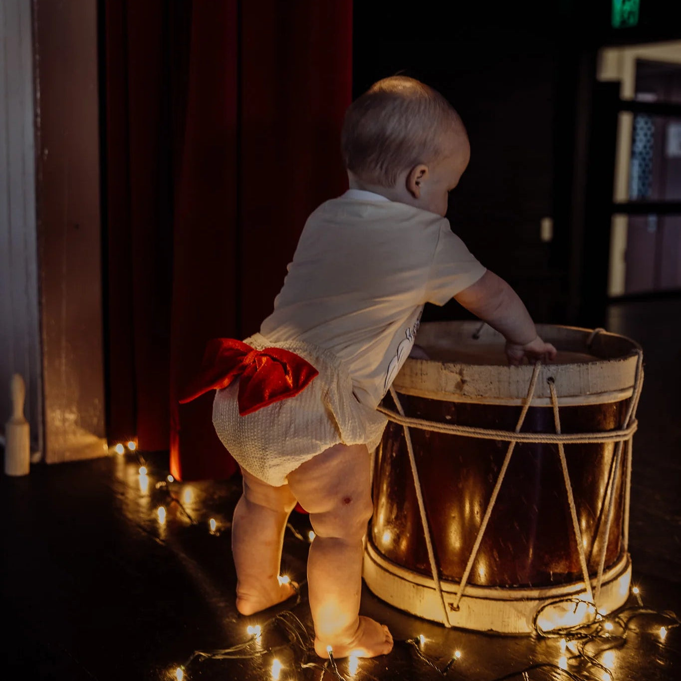 PEARSON & PEARSON TINSEL PANTS: CUSTARD