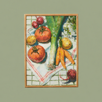 SALSA FRAME GLASS PRINT: SOUP