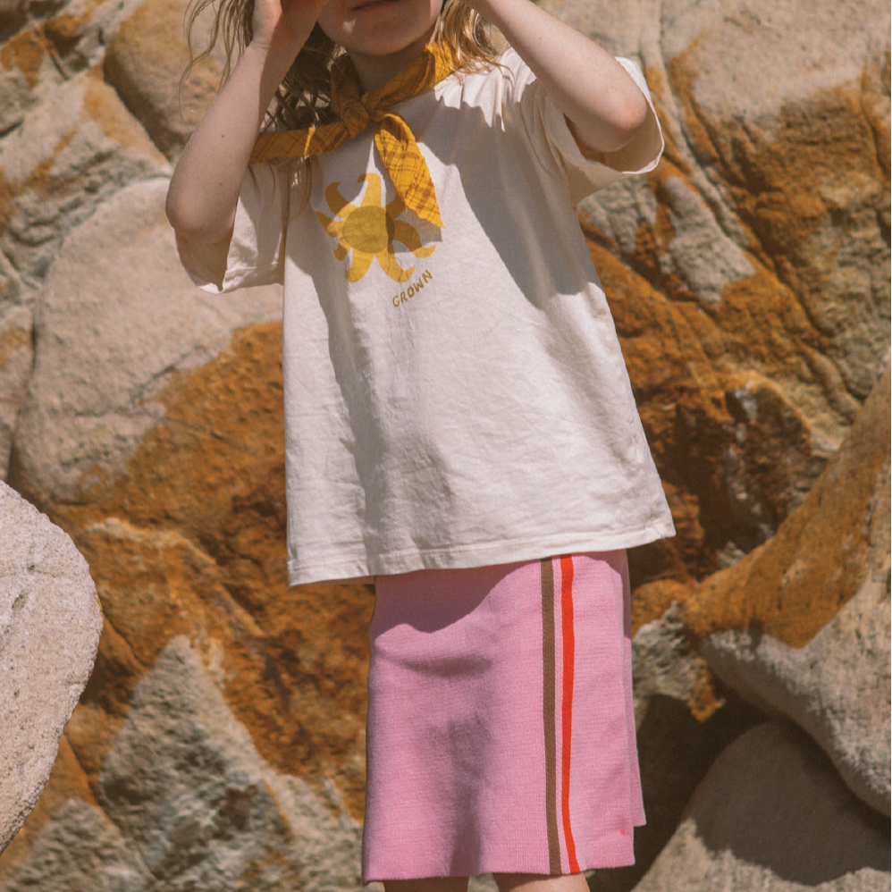 GROWN ORGANIC MILANO KNIT MIDI SKIRT